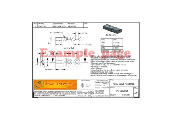 Acute Tool Sharpener Drawings - PDF Digital download - Image 2