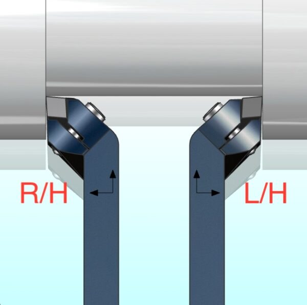 10mm (3/8") - L/H and R/H Diamond Tool Holder kit. - Image 3